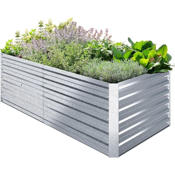 NEW OHUHU STEEL RAISED GARDEN BED 6' X 3' X 1.9'