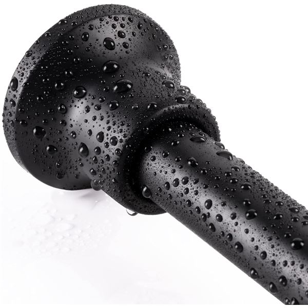 NEW BLACK 27-43" SHOWER ROD