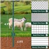 Image 3 : CASE WITH 10 GREEN METAL 4 FT FENCE POSTS