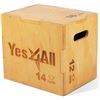 Image 1 : NEW YES4ALL WOODEN PLYO BOX 16" X 14" X 12"