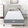 Image 1 : NEW BEDSTORY 6 INCH TWIN MATTRESS GRAY