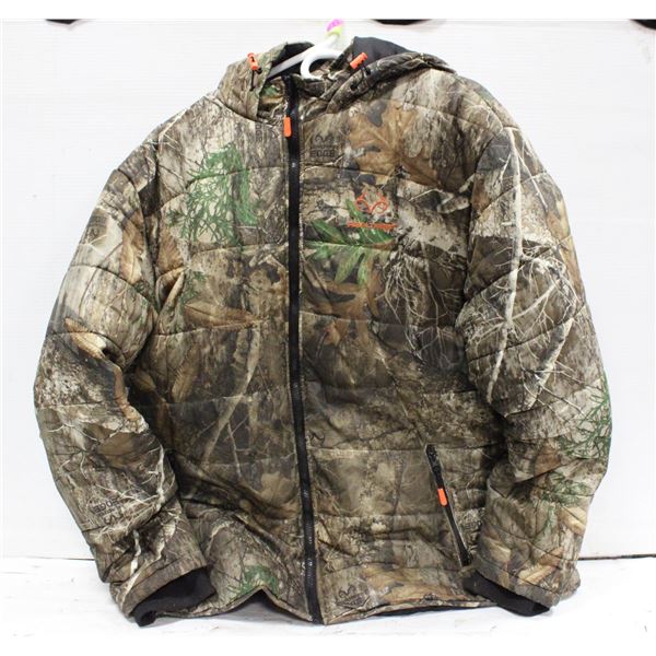 MENS XL REALTREE EDGE HUNTING JACKET