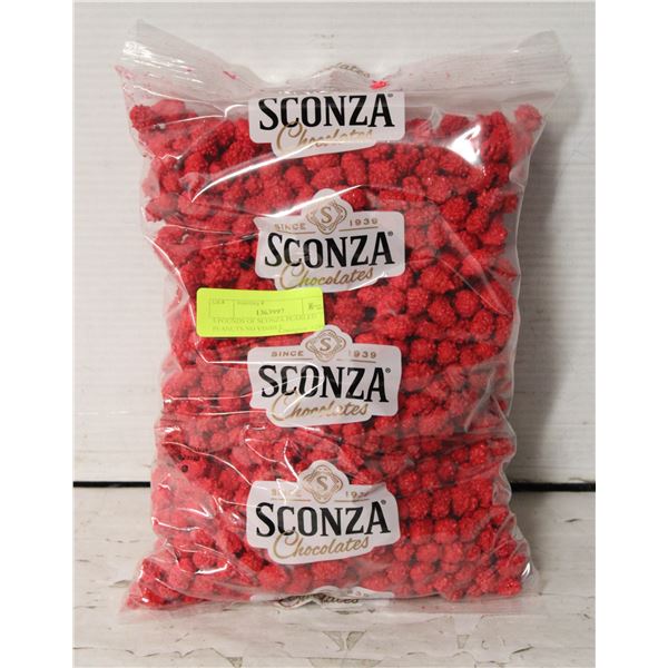 5 POUNDS OF SCONZA PEARLED PEANUTS NO VISIBLE