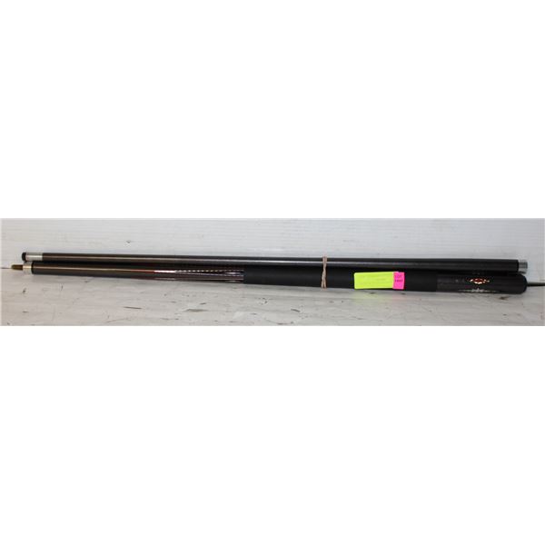 BLACK & SILVER PRO POOL CUE