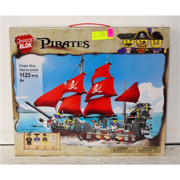 DRAGON BLOK PIRATE SHIP TOY