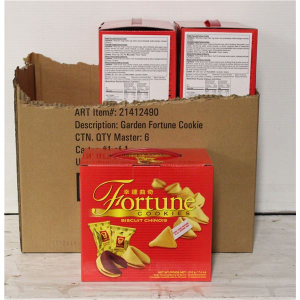 SIX BOXES FORTUNE COOKIES