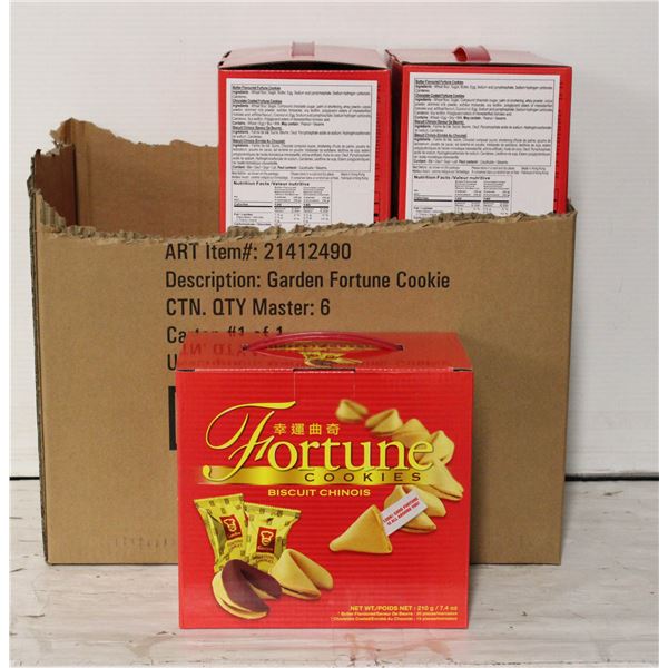SIX BOXES FORTUNE COOKIES