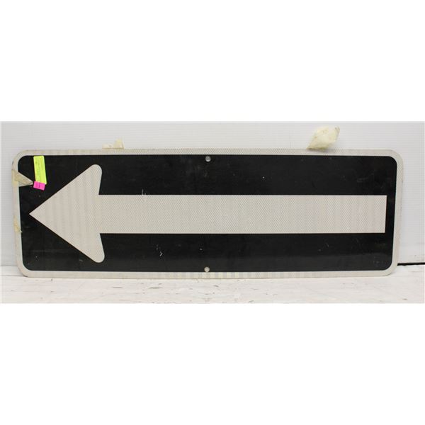 DIRECTIONAL ROAD SIGN ARROW