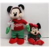 Image 1 : MICKEY & MINNIE MOUSE STUFFIES