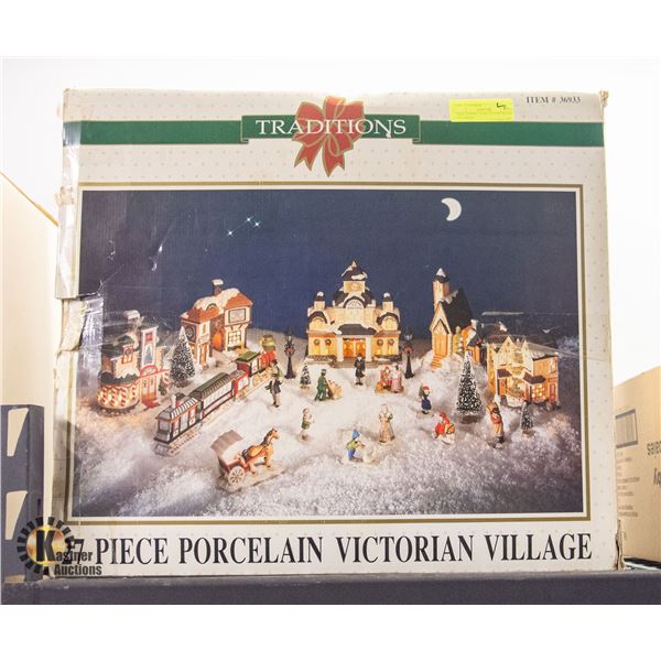 TRADITIONS - 27 PIECE PORCELAIN VICTORIAN