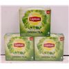 Image 1 : THREE BOXES OF LIPTON GREEN TEA