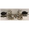 Image 1 : METAL REINDEER CANDLE HOLDERS