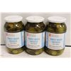 Image 1 : THREE JARS PRESIDENTS CHOICE 1 L SWEET PICKLES