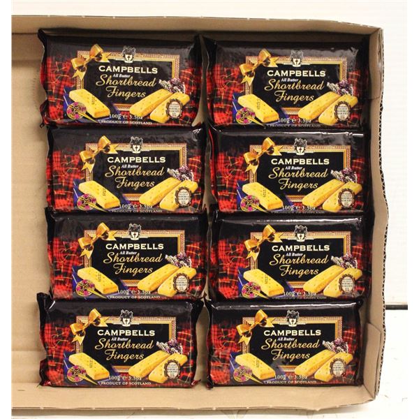 EIGHT PACKAGES OF SCOTTISH SHORTBREAD NO