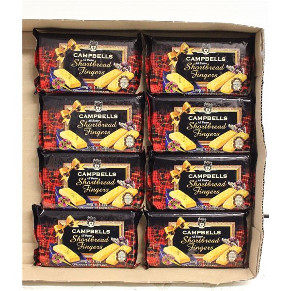 EIGHT PACKAGES OF SCOTTISH SHORTBREAD NO