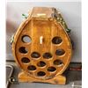 Image 1 : 11 BOTTLE WINE RACK WITH WORKING SPOUT 30"X22"
