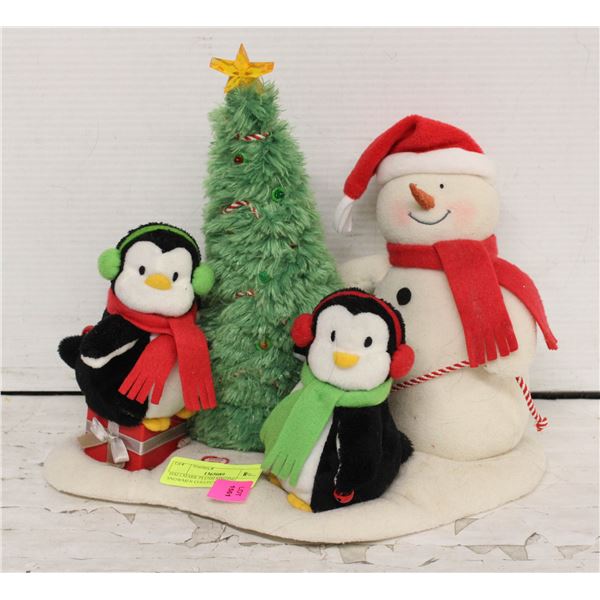 HALLMARK PLUSH SINGING SNOWMEN COLLECTOR ITEM
