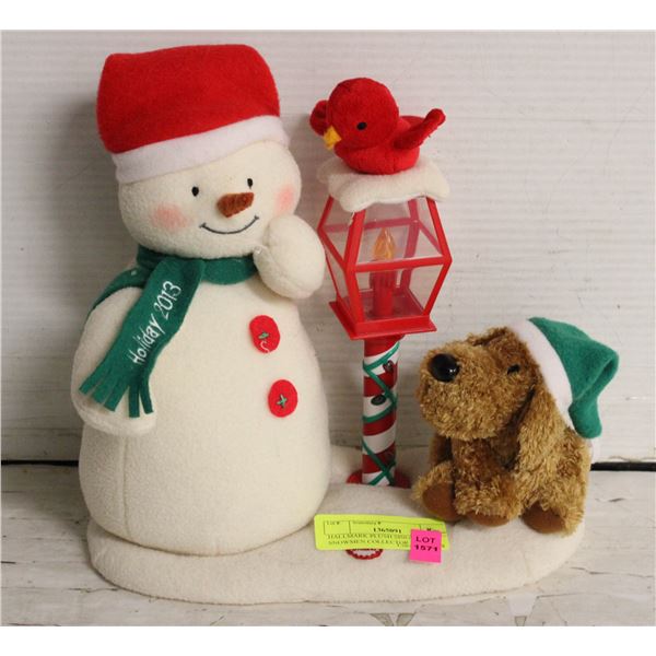 HALLMARK PLUSH SINGING SNOWMEN COLLECTOR ITEM