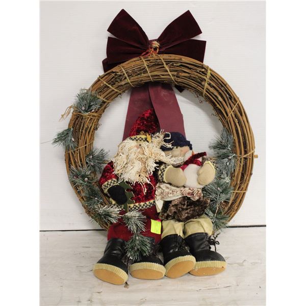 24 " CHRISTMAS FIGURE WREATH