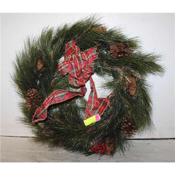 20" FANCY CHRISTMAS WREATH