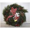 Image 1 : 20" FANCY CHRISTMAS WREATH