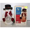 Image 1 : LIVE HOME 15" FIBRE OPTIC SNOWMAN