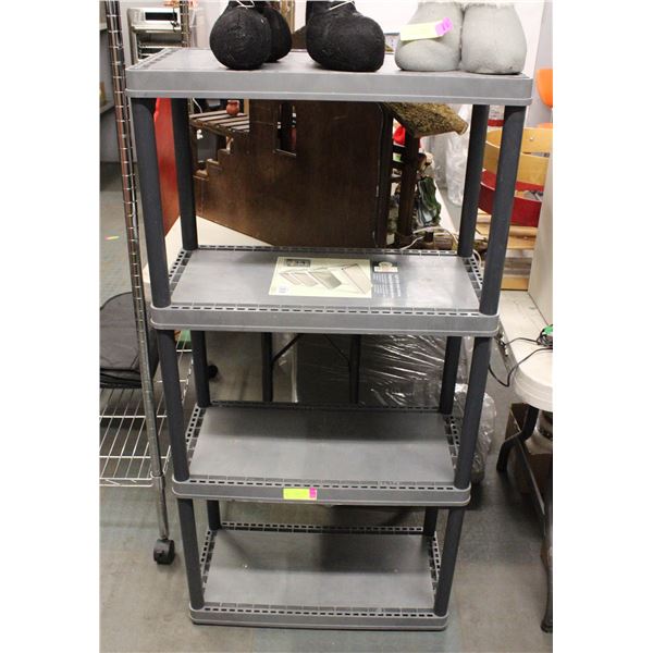 4 TIER RESIN SHELF