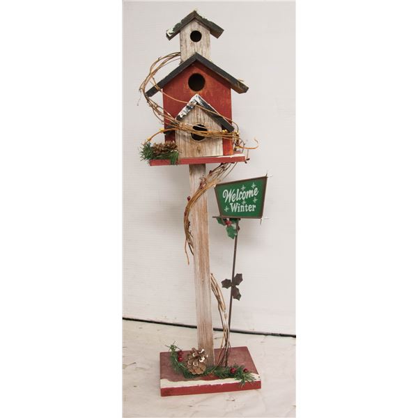 BIRD HOUSE STAND