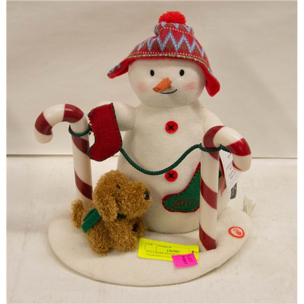 HALLMARK PLUSH SINGING SNOWMEN COLLECTOR ITEM