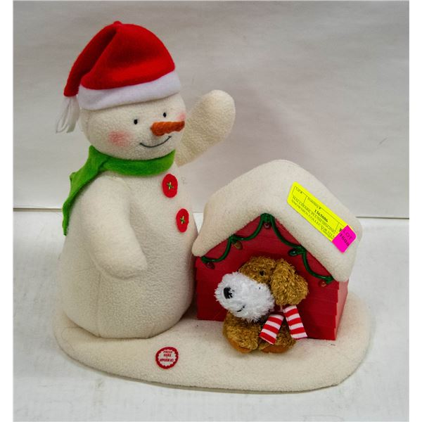 HALLMARK PLUSH SINGING SNOWMEN COLLECTOR ITEM