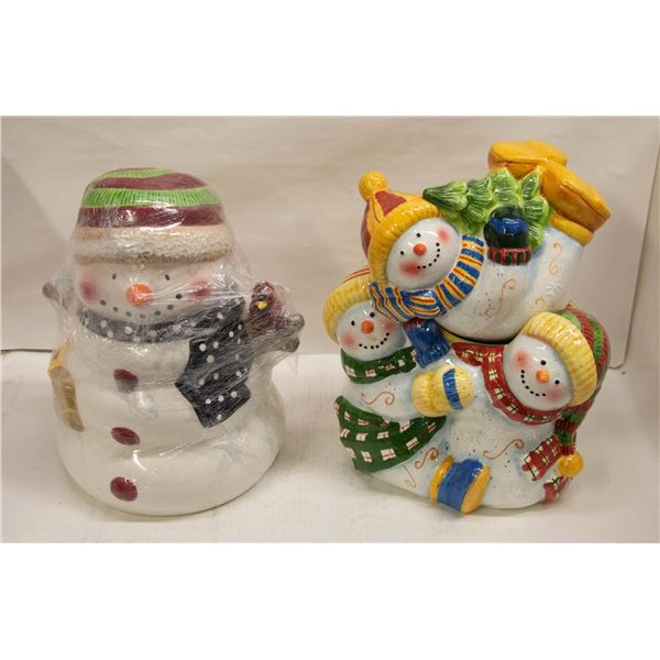COOKIE JAR NOEL CUPS GLASS GIFT BOX