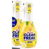 Image 1 : TWO 473ML BOTTLES OF CLEAN FREAK LEMON CLEANER