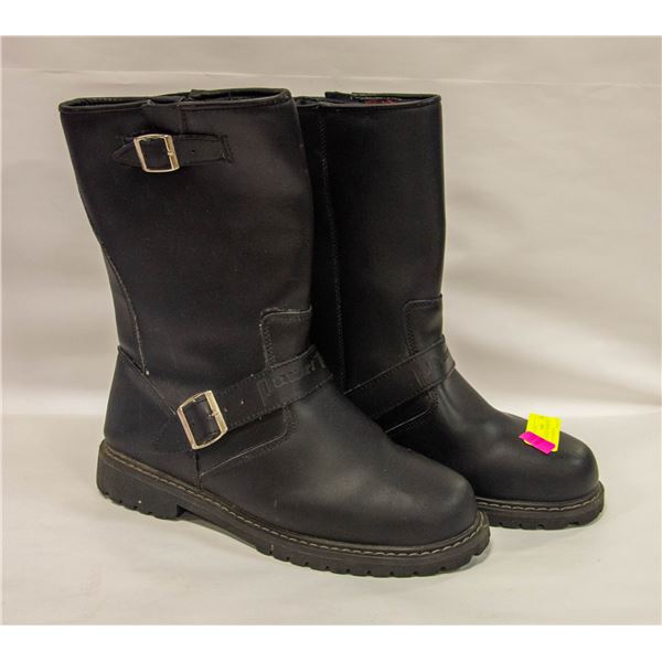 NEW MENS SZ 10 POWER TRIP LEATHER BOOTS OIL