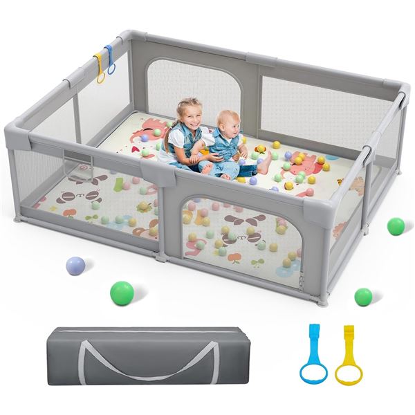 NEW PALOPALO BABY PLAYPEN 71"X 59" ACTIVITY CENTER