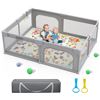 Image 1 : NEW PALOPALO BABY PLAYPEN 71"X 59" ACTIVITY CENTER