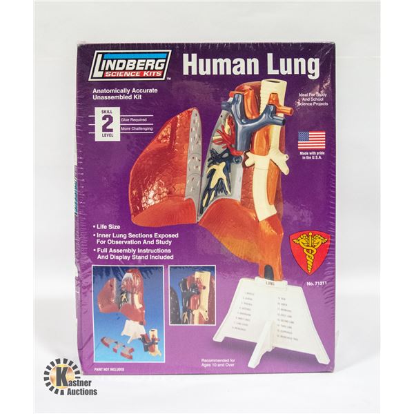 SEALED LINDBERG HUMAN LUNG SCIENCE