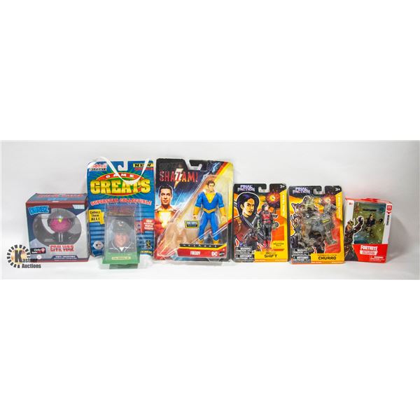 VINTAGE 5 (NEW) FIGURES 1998 RIDDELL