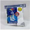 Image 1 : WHITE CREW SOCKS 6-12 SIZE 6-PACK FRUIT OF LOOM