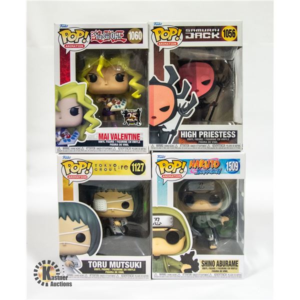 4 ANIMATION FUNKO POP