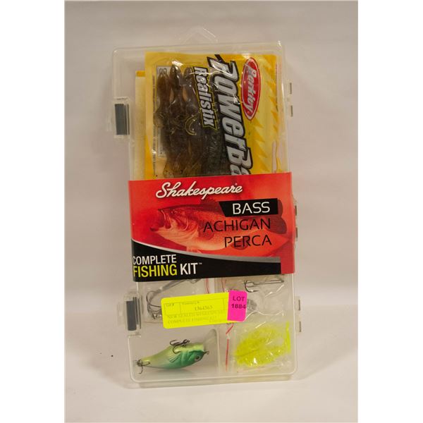 NEW SEALED SHAKESPEARE COMPLETE FISHING KIT