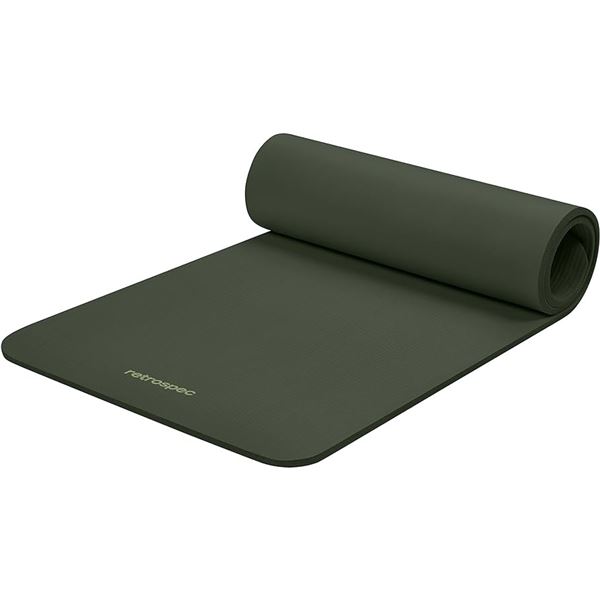 NEW RETROSPEC SOLANA 1/2" YOGA MAT 72" X 24"