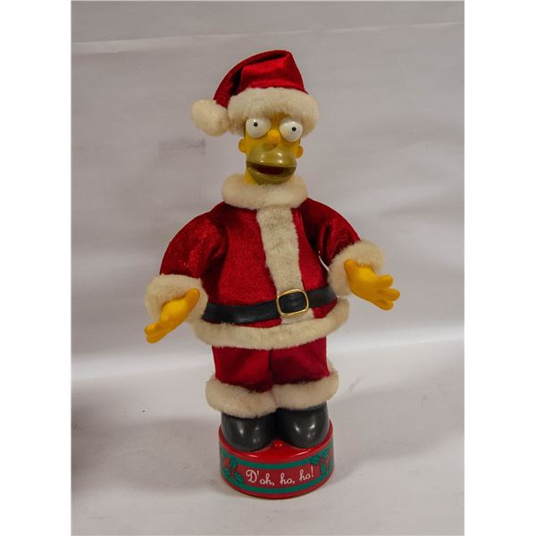 ANIMATED / SINGING SIMPSONS HOMER SIMPSON FIGURE