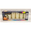 Image 1 : NEW SET OF 6 LED COLOR CHANGING HOLIDAY CANDLES