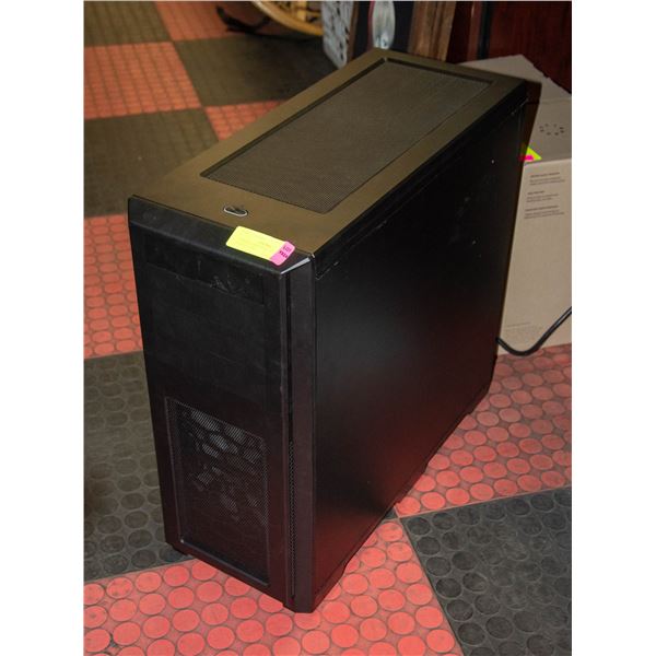 GAMING COMPUTER CASE WITH POWER SUPPLY
