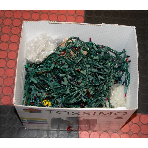 9 STRINGS MULTI COLOUR OUTDOOR LIGHTS - ESTATE