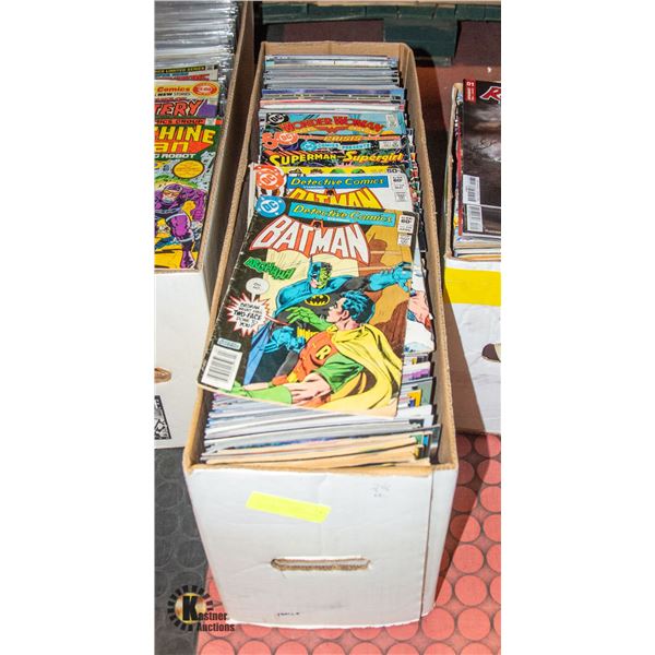 LONG BOX OF COMICS HUNDREDS OF COMICS