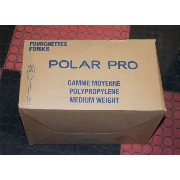 CASE OF POLAR PRO PLASTIC FORKS