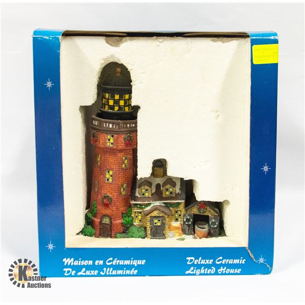 DANSON DECOR - DELUXE CERAMIC LIGHTED