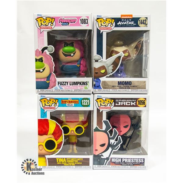 4 ANIMATION FUNKO POP