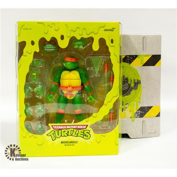 NEW/SEALED TMNT MICHELANGELO GLOW ACTION FIGURE